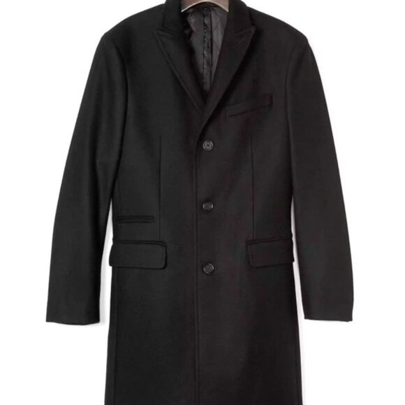 Banana Republic Italian Wool Blend Top Coat - Picture 1 of 6